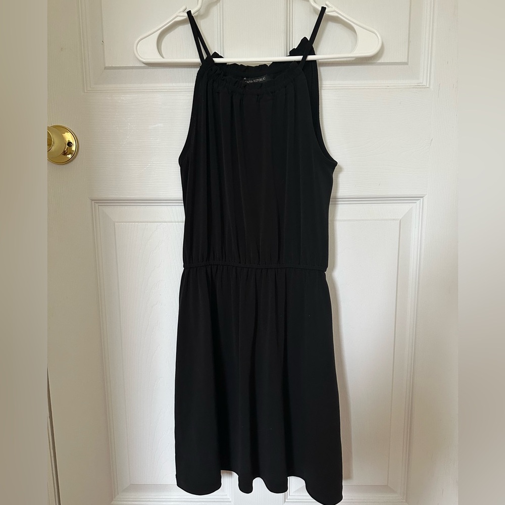 Banana Republic Black Mini Dress
